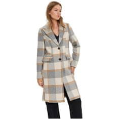 Vero Moda Dámsky kabát VMBLAST Reguar Fit 10273533 Light Grey Melange (Veľkosť S)