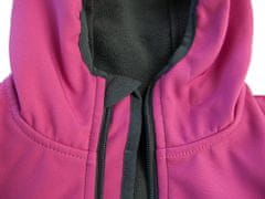 ALPINE PRO dievčenská bunda Zeromo ružová 140/146 - zánovné