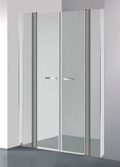 eoshop Dvojkrídlové sprchové dvere do niky COMFORT F 16 grape sklo 128 - 133 x 195 cm
