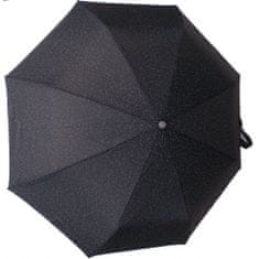 Busquets Busquets skladací dáždnik čierny bodkovaný