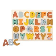 Small foot Vkladacie puzzle Safari abeceda