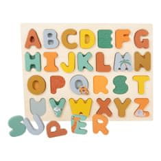 Small foot Vkladacie puzzle Safari abeceda