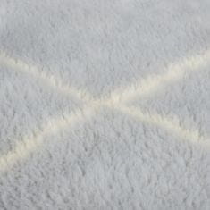 Flair DOPREDAJ: 160x230 cm Kusový koberec Furber Alisha Fur Berber Grey/Ivory 160x230