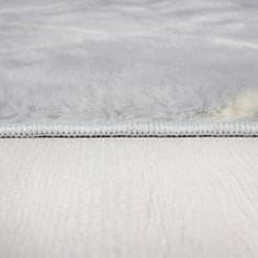 Flair DOPREDAJ: 120x170 cm Kusový koberec Furber Alisha Fur Berber Grey/Ivory 120x170