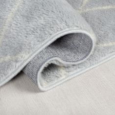 Flair Kusový koberec Furber Alisha Fur Berber Grey/Ivory 120x170