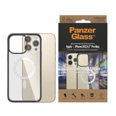 PanzerGlass ClearCase Apple iPhone 2022 6.7" Max Pro (Black edition) s MagSafe 0416