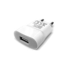 IZMAEL Nabíjací adaptér USB - Biela KP21144