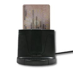 Qoltec Čítačka kariet Smart ID SCR-0632 | USB typ C