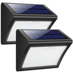 Viking Vonkajšie solárne LED svetlo s pohybovým senzorom V60