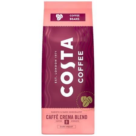 COSTA COFFEE Káva "Café Crema Blend", tmavo pražená, zrnková, 500 g, 2376801