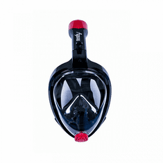 AGAMA Celotvárová maska na šnorchlovanie MARLIN L/XL ružová