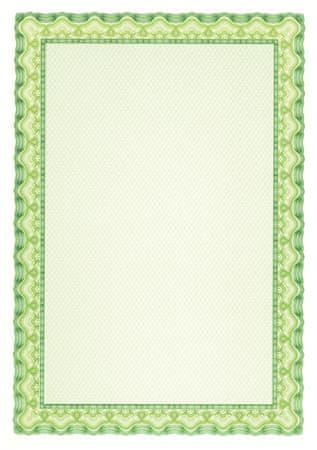 Apli Papier s motívom Diplom, zelená, A4, 115 g, DSD1054
