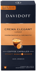 Davidoff Crema Elegant Lungo pre kávovary Nespresso, 10 ks