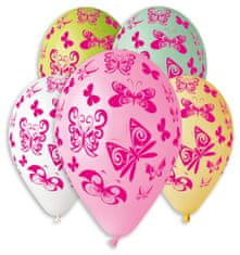 Teddies Nafukovacie balóniky - Motýliky 5ks