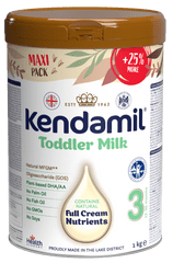 Kendamil batolecí mléko 3 (1 kg) DHA+, podzimní XXL balení