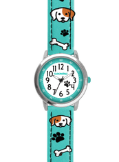 CLOCKODILE Modré detské hodinky DOGS