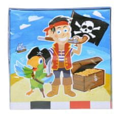 Párty papierové servítky Pirát - Kapitán - 33 x 33 cm - 20 ks