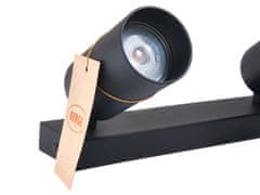 Berge Stropné bodové svietidlo LED VIKI-L 3x GU10 čierne