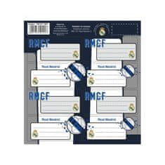 Astra Samolepiace štítky na zošity 8ks REAL MADRID, RM-107, 708017003