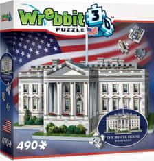 Wrebbit 3D puzzle Biely dom, Washington 490 dielikov