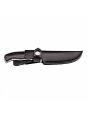 Herbertz 53053 opaskový nôž 9cm, damašek, drevo Pakka
