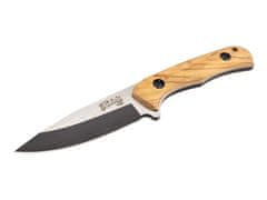 Herbertz 55011 robustný opaskový nôž, 10,1cm, drevo Zebrano