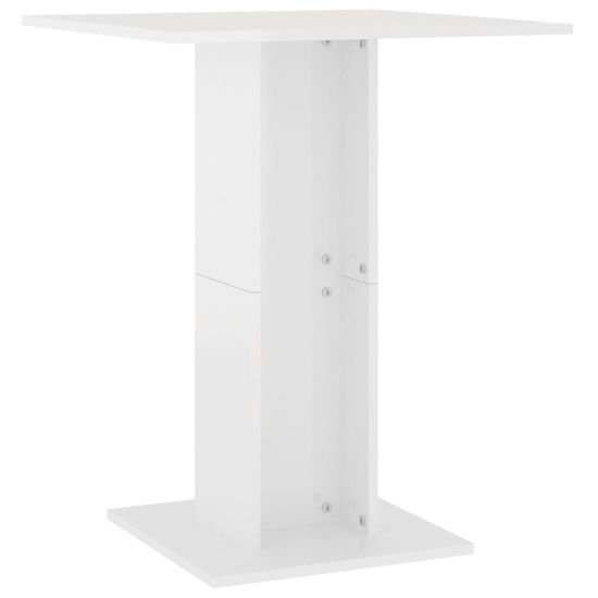 Vidaxl Bistro stôl 60x60x75 cm drevotrieska