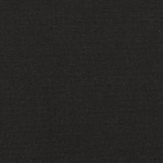 Vidaxl Jednomiestna pohovka, čierna 60 cm, látka