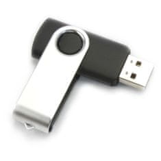 MediaRange USB 2.0 kľúč, 16GB, otočný, bez loga - na potlač, nebalené; MR910NTRL