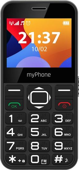 myPhone HALO 3, Black + stojánek