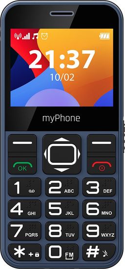 myPhone HALO 3, Blue + stojánek