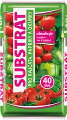 Substrát FORESTINA STANDARD pre paradajky, papriky a uhorky 40l