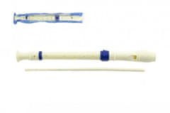 Teddies Flauta plast 33cm s čistidlom v plastovom obale