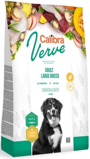 Calibra Dog Verve GF Adult Large Chicken & Duck 12 kg