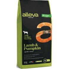 Alleva NATURAL Dog Dry Adult Lamb & Pumpkin Medium / Maxi 12kg