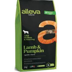 Alleva NATURAL Dog Dry Adult Lamb & Pumpkin Medium / Maxi 2kg