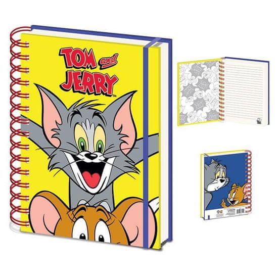 Epee Blok A5 krúžkový - Tom a Jerry