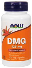 NOW Foods DMG (Dimetylglycín), 125 mg, 100 rastlinných kapsúl