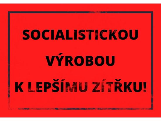 Cedule-Cedulky Plechová retro ceduľa - Socialistickou výrobou