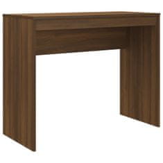 Vidaxl Stôl hnedý dub 90x40x72 cm spracované drevo