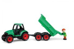 LENA Auto Truckies traktor s vlečkou v krabici