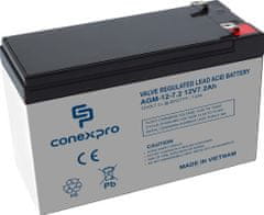 Conexpro batérie AGM-12-7.2, 12V/7,2Ah, Lifetime
