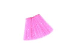 LED žiariaca sukňa PRINCESS - ružová