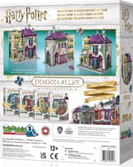 Wrebbit 3D puzzle Harry Potter: Madam Malkinová: Odevy pre každú príležitosť a Zmrzlinárstvo Florea