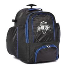 MAD GUY Hokejový batoh s kolieskami Prime, modrá/čierna