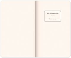 Presco Group Notes Alfons Mucha - Vres, nelinkovaný, 13 × 21 cm