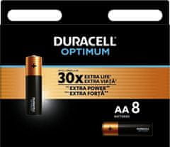 Duracell Duracell Optimum alkalická baterie 8 ks (AA)