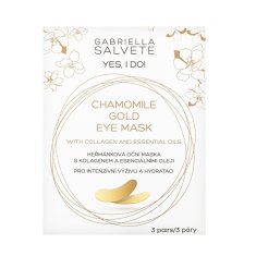Gabriella Salvete Harmančeková očná maska YES, I DO! (Chamomile Gold Eye Mask) 3 páry