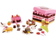 Alum online Drevený box plný sladkostí na hranie