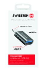 SWISSTEN OTG ADAPTER LIGHTNING(M)/USB-A(F) 55500300 - zánovné